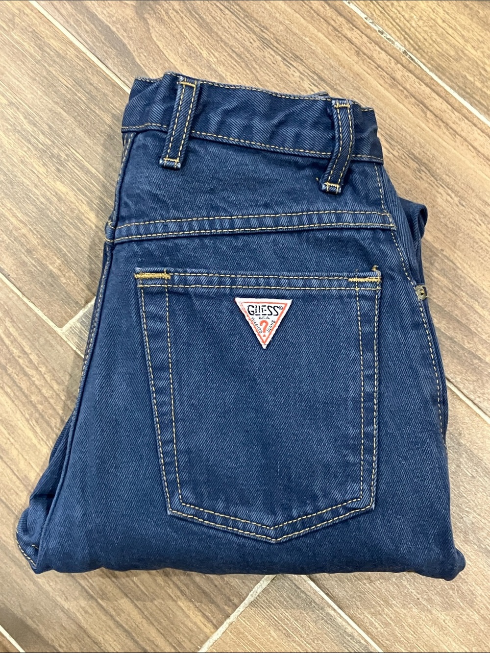 Vintage Georges Marciano Guess Navy High Rise Jeans, size 28
